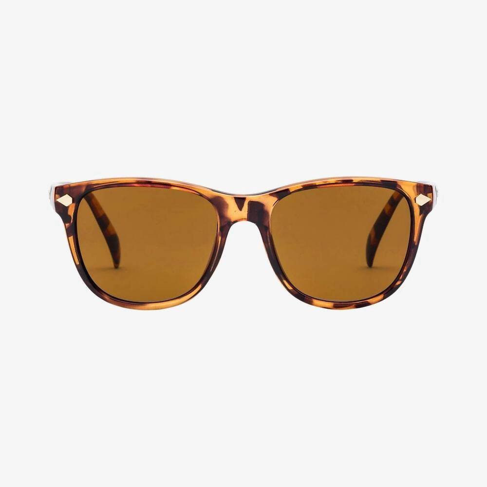 NEW VOLCOM women's swing sunglasses in gloss tort bronze non polar